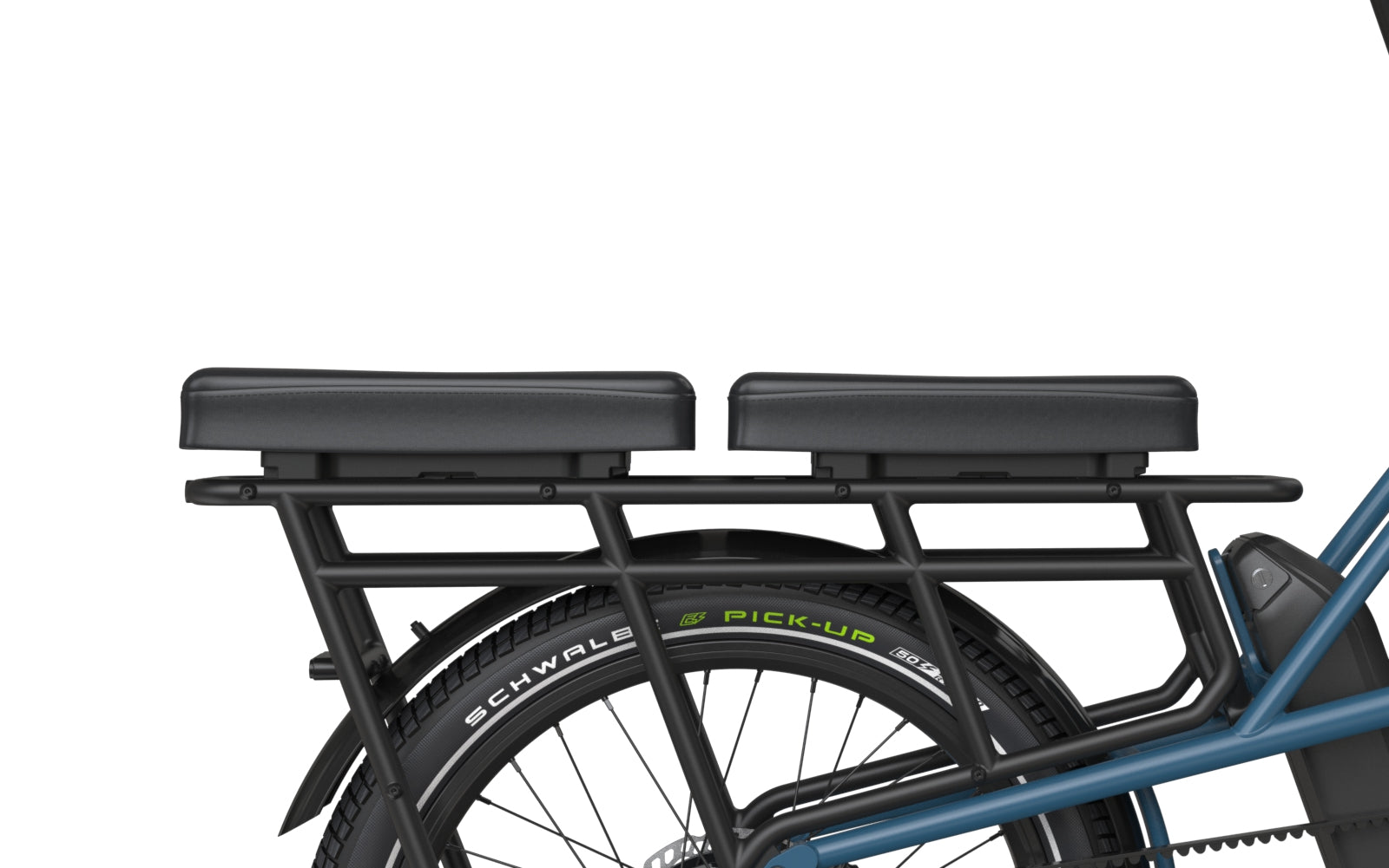Coussin arrière de vélo facile à installer épaissi et confortable mise à ni